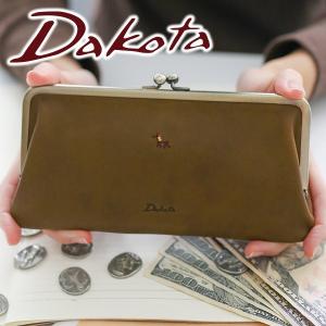 Dakota ダコタ プレドラ がま口長財布 0036268