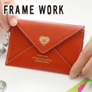 FRAME WORK フレームワーク ラッキーチャーム リール付きカードケース 0043213｜sentire-one