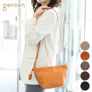 genten（ゲンテン） ショルダーバッグ バッグ ホースレザーバッグA4