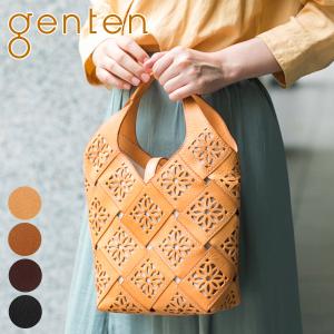 genten（ゲンテン） French linen フレンチリネン トートバッグ（大