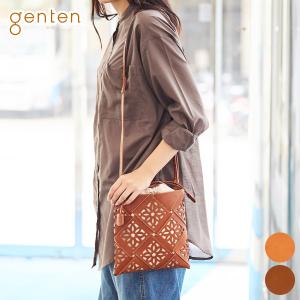 genten（ゲンテン） ショルダーバッグ バッグ マルチカットワーク 2way