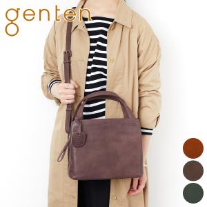 genten（ゲンテン） genten 44376 セルビッジトート2 小 帆布 トート