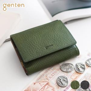 genten（ゲンテン） 二つ折り財布 財布 トスカ 二つ折りLファスナー