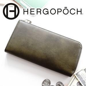 HERGOPOCH エルゴポック 06 Series 06シリーズ ワキシングレザー L字ファスナー 小銭入れ付き長財布 06W-LF｜sentire-one