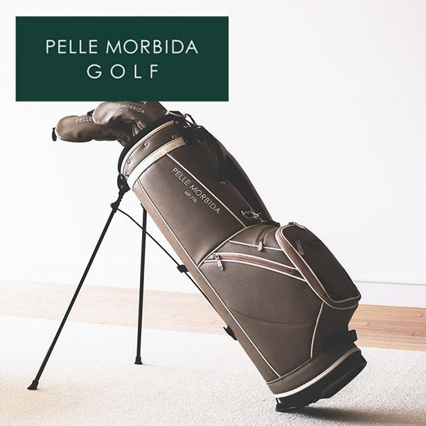 ペッレモルビダ PELLE MORBIDA Golf ゴルフ スタンド キャディバッグ（ショルダーベ...
