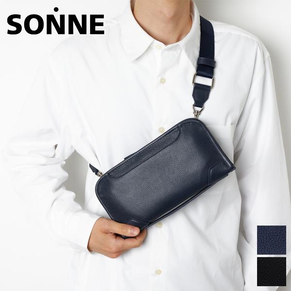 ゾンネ 3年保証付 SONNE ゾンネ CLAUDIO クラウディオ 2WAY ミニ ショルダーバッ...