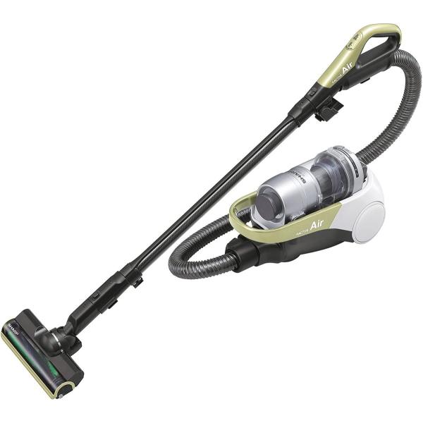 シャープ コードレスキャニスターサイクロン掃除機 RACTIVE Air イエロー EC-AS500...