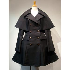 ゴシック ゴスロリ軍服コート ロリータ ダブルブレスト