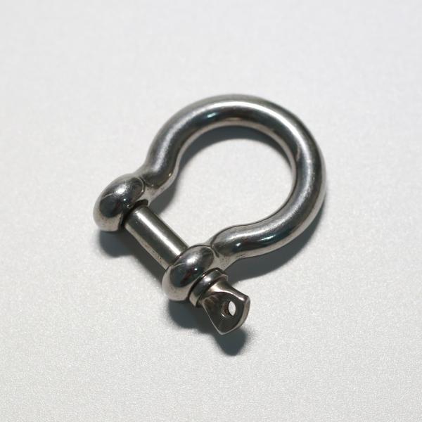 ステレンス製 ネジ式 シャックル 11mm U字型 吊り具