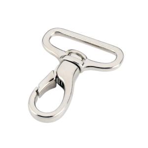 SENWA 日本製 ナスカン 24mm/30mm ニッケル DIYキーチェーン バッグパーツ レザークラフト金具