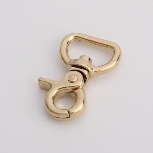 SENWA 日本製 豆レバーナスカン 15/18/21/24mm ゴールド DIYキーチェーン バッグパーツ レザークラフト金具