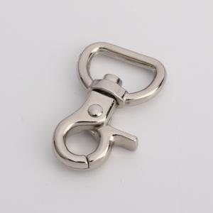 SENWA 日本製 豆レバーナスカン 15/18/21/24mm ニッケル DIYキーチェーン バッグパーツ レザークラフト金具