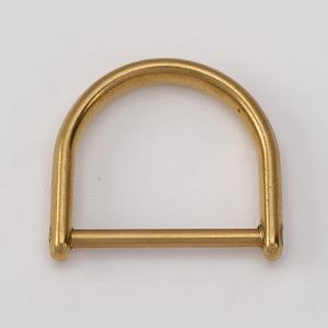 SENWA 日本製 真鍮製ベルカン ねじ式Dカン シャックル18mm 吊り具