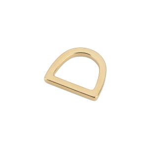 SENWA 日本製 真鍮無垢 角カン 21/24mm 吊り具 レザークラフト パーツ