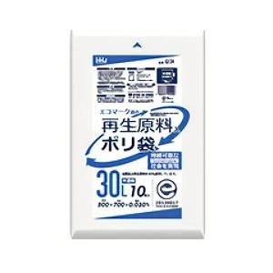 エコマーク認定商品同一メーカー3ケース以上送料無料GI34ポリ袋30L半透明LLDPE厚み0.03010枚×80冊ハウスホールドジャパン正規代理店事業者限定｜senzaiwaxsuper