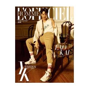 L Officiel Hommes Yk Edition 韓国雑誌 18年春夏号 ｂタイプ 表紙 Exo Kai 韓国語 海外雑誌 ファッション Supersport Tn