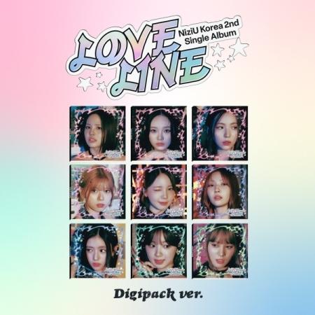 NiziU / LOVE LINE(DIGIPACK VER.)(９種から１種ランダム発送)｜韓国 ...