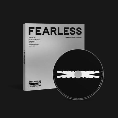 LE SSERAFIM / FEARLESS (1ST ミニアルバム) Monochrome Bou...