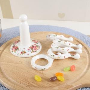 H.JIN 蝶 銀 箸スプーンペアセット カトラリーセット 鶴 送料無料 高級