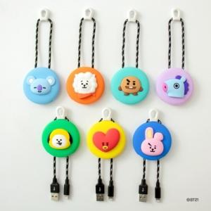 ＝BT21公式グッズ＝［バンタン］［BTS］キーホルダーのような可愛い iPhoneケーブル［防弾少年団］［韓国文房具］［可愛い］韓国雑貨｜seoul4