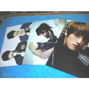 東方神起ジェジュンA3ポスター3枚セットE【ユンホ/チャンミン