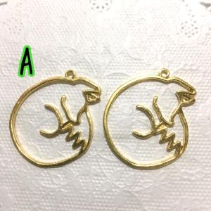 キツネ レジン枠 各2個セット 10種の詳細画像1