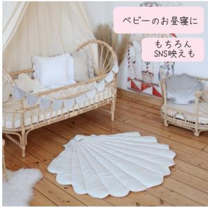 赤ちゃんマット 貝がら マーメイド ベビー ラ...の詳細画像4