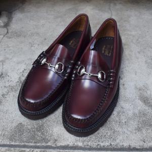 G.H.BASS(バス) WEEJUNS 【LINCOLN】 BIT LOAFER(ウィージャンズ　ビットローファー)(WIDTH E) WINE(ワイン) 11530W｜septis