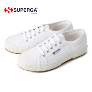 SUPERGA(スペルガ) #2750(ローカットコットンキャンバススニーカー) 2750-COTU CLASSIC_White_90｜septis