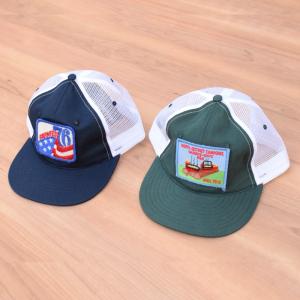 TOUGHER (タファー)【MADE IN U.S.A】 TRUCKER MESH CAP (アメリカ製 トラッカーメッシュキャップ) VINTAGE WAPPEN｜septis