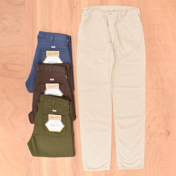 WRANGLER(ラングラー) &quot;TAPER FITS&quot; (テーパーフィット) COTTON TWI...