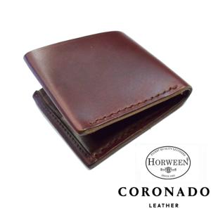 CORONADO LEATHER(コロナドレザー)【MADE IN U.S.A】(アメリカ製) HORWEEN CHROMEXCEL LEATHER / HORSE HIDE(クロームエクセルレザー ホースハイド) BURGUNDY｜セプティズ