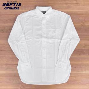 SEPTIS ORIGINAL(セプティズオリジナル) 長袖ボタンダウンシャツ IVY SHIRTS(オリジナルアイビーシャツ) OXFORD WHITE