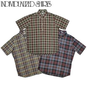 【3 COLORS】INDIVIDUALIZED SHIRTS(インディビジュアライズドシャツ) SEPTIS別注 CLASSI FIT SHIRTS(クラシックフィットプルオーバー) MADRAS CHECK｜septis