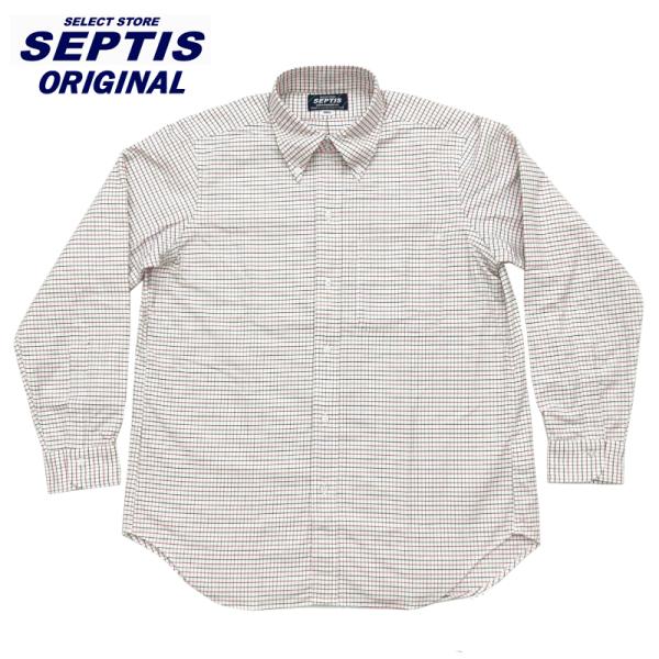 SEPTIS ORIGINAL(セプティズオリジナル) L/S B.D SHIRTS (ボタンダウン...