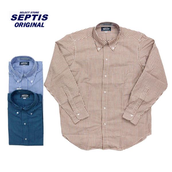 SEPTIS ORIGINAL(セプティズオリジナル) L/S B.D SHIRTS (長袖ボタンダ...