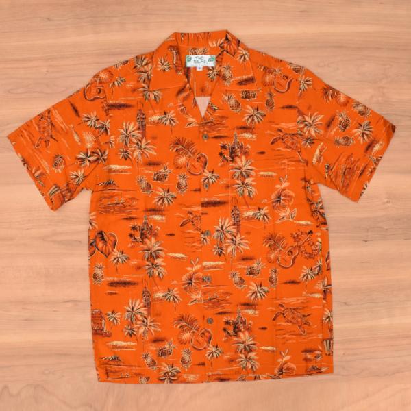 TWO PALMS(ツー パームス) 【MADE IN HAWAI】RAYON ALOHA SHIR...