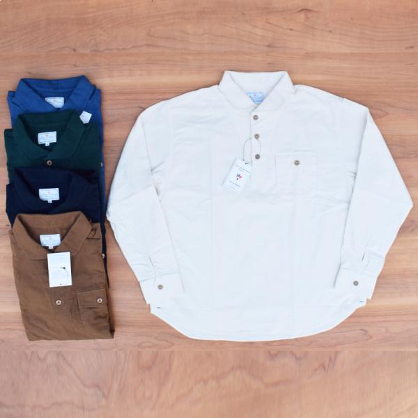 ARVOR MAREE(アルボーマレー) L/S P/O SAILOR COLLAR FLANNEL...