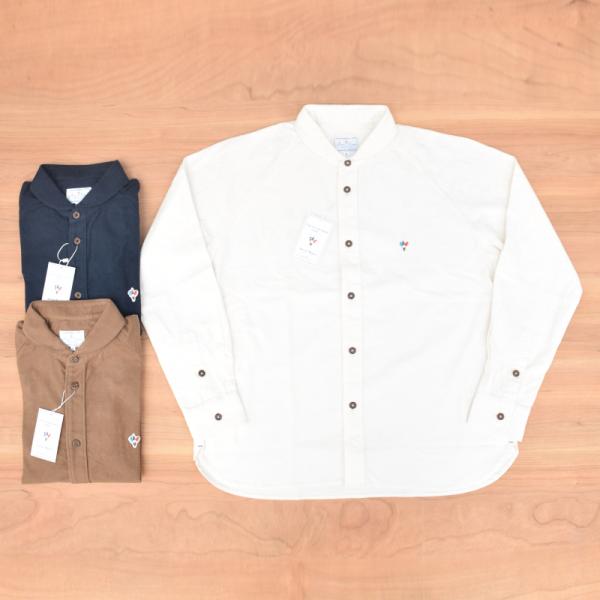 ARVOR MAREE(アルボーマレー) L/S SAILOR COLLAR FLANNEL SHI...