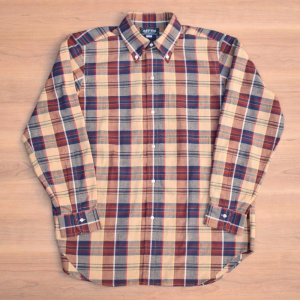 SEPTIS ORIGINAL(セプティズ) L/S B.D SHIRTS (長袖ボタンダウンシャツ...
