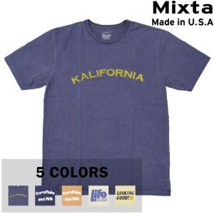 【5 DESIGNS】MIXTA(ミクスタ)【MADE IN U.S.A】PRINT TEE SHIRTS(アメリカ製プリントＴシャツ)｜septis