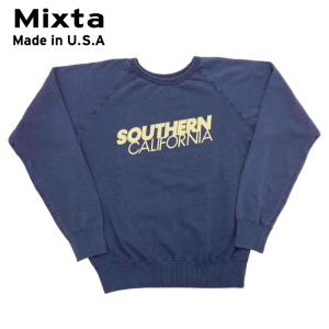 MIXTA(ミクスタ)【MADE IN U.S.A】PRINT SWEAT SHIRTS(アメリカ製プリントスウェットシャツ) SOUTHERN CALIFORNIA｜septis