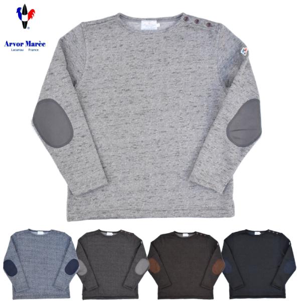 ARVOR MAREE(アルボーマレー) SHOULDER BUTTON SWEATER FLEEC...