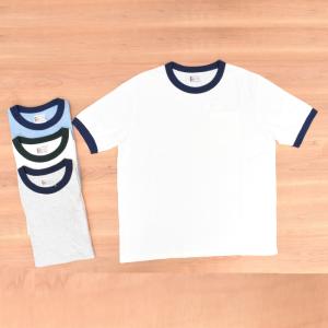 FELCO (フェルコ) S/S RINGER CREW POCKET T-SHIRTS (半袖リンガーポケットTシャツ) ORGANIC COTTON 30/1 JERSEY (オーガニックコットン)｜septis