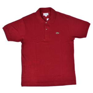 FRANCE LACOSTE(直輸入フランスラコステ) #L1212 S/S PIQUE POLOSHIRTS(半袖 鹿の子 ポロシャツ) BORDEUX(476)｜septis