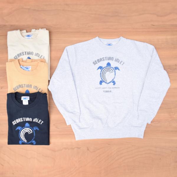 OCEAN FIELD(オーシャンフィールド) "SEPTIS別注" CREW-NECK PRINT...