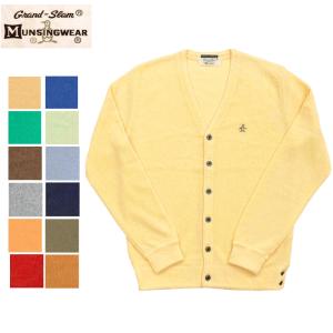 MUNSINGWEAR(マンシングウェア) SEPTIS別注 LINKS CARDIGAN(リンクス カーディガン) GOLF KNIT / GOLF CARDIGAN(ゴルフニット ゴルフカーディガン)｜septis