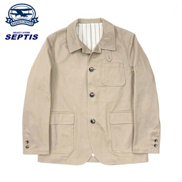 BARNSTORMER(バーンストーマー) SEPTIS別注 CHINO JACKET(チノジャケッ...