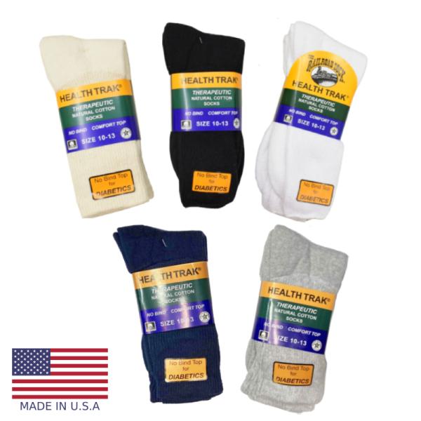 【5 COLORS】RAILROAD SOCK(レイルロードソックス) 【MADE IN U.S.A...