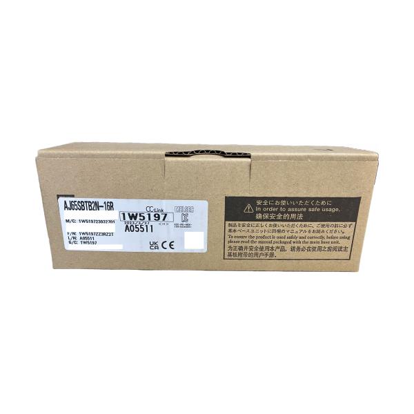 CC-Link小形タイプリモートI/Oユニット（接点出力，端子台） AJ65SBTB2N-16R